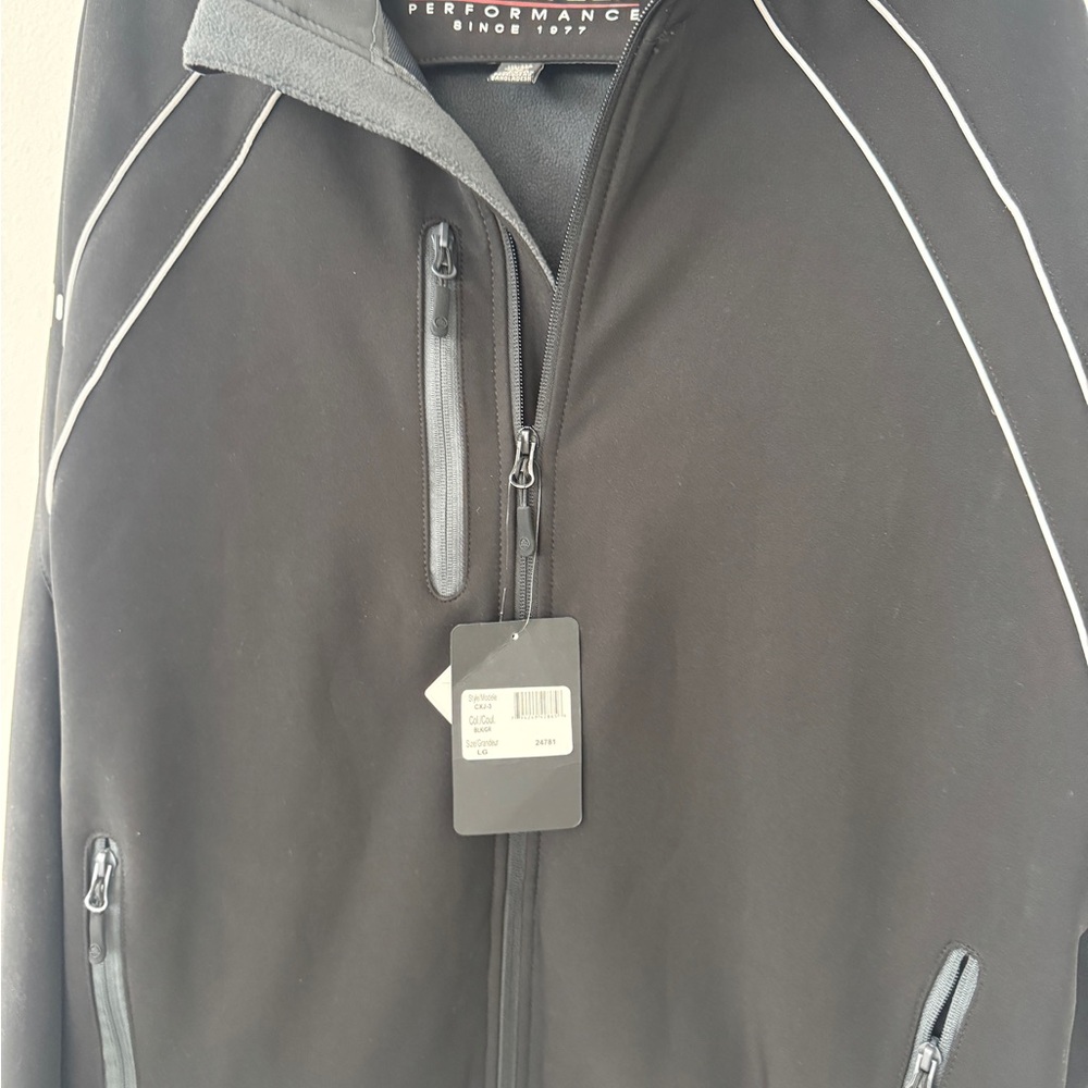 Stormtech Men’s Performance Black Jacket with Cis… - image 3